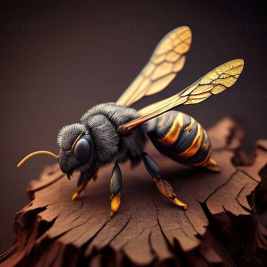 3D model Megachile minutissima (STL)